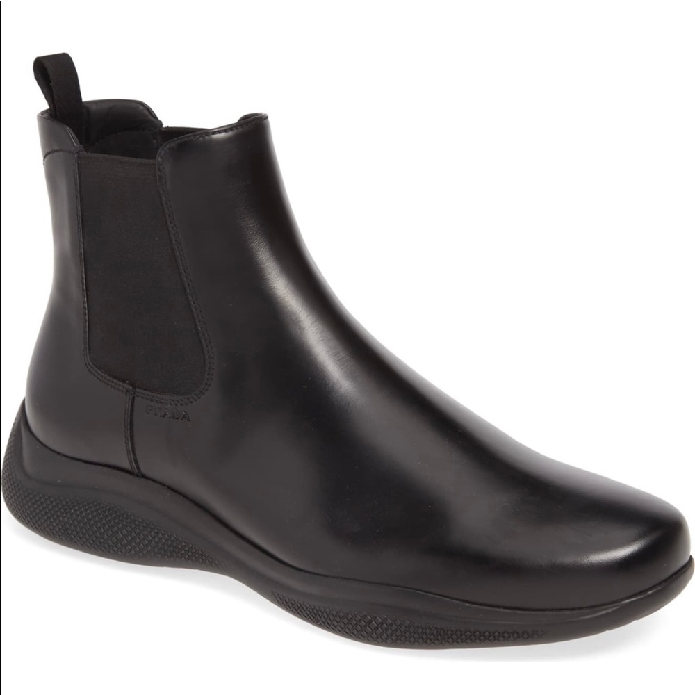 NEW Prada Men’s Toblak Chelsea Boots